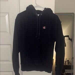 Champion Men's Navy Hoodie